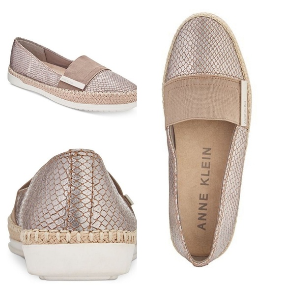 anne klein metallic shoes